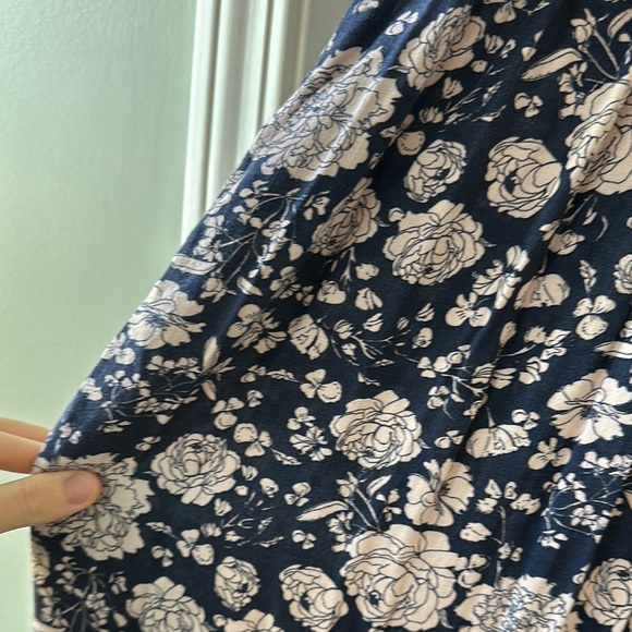 Knox Rose Navy Floral Midi Dress - Picture 3 of 4